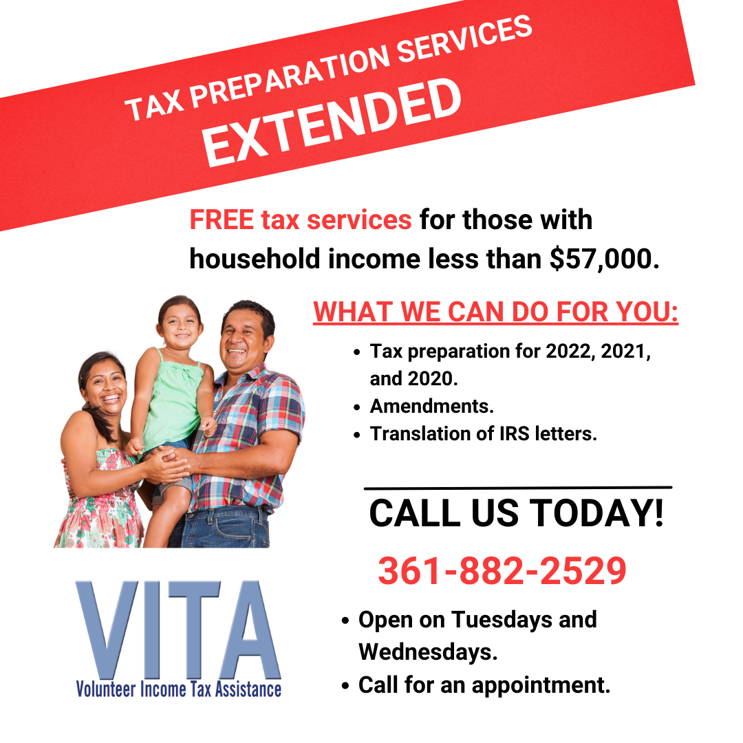 Volunteer Tax Assistance United Way of the Coastal Bend